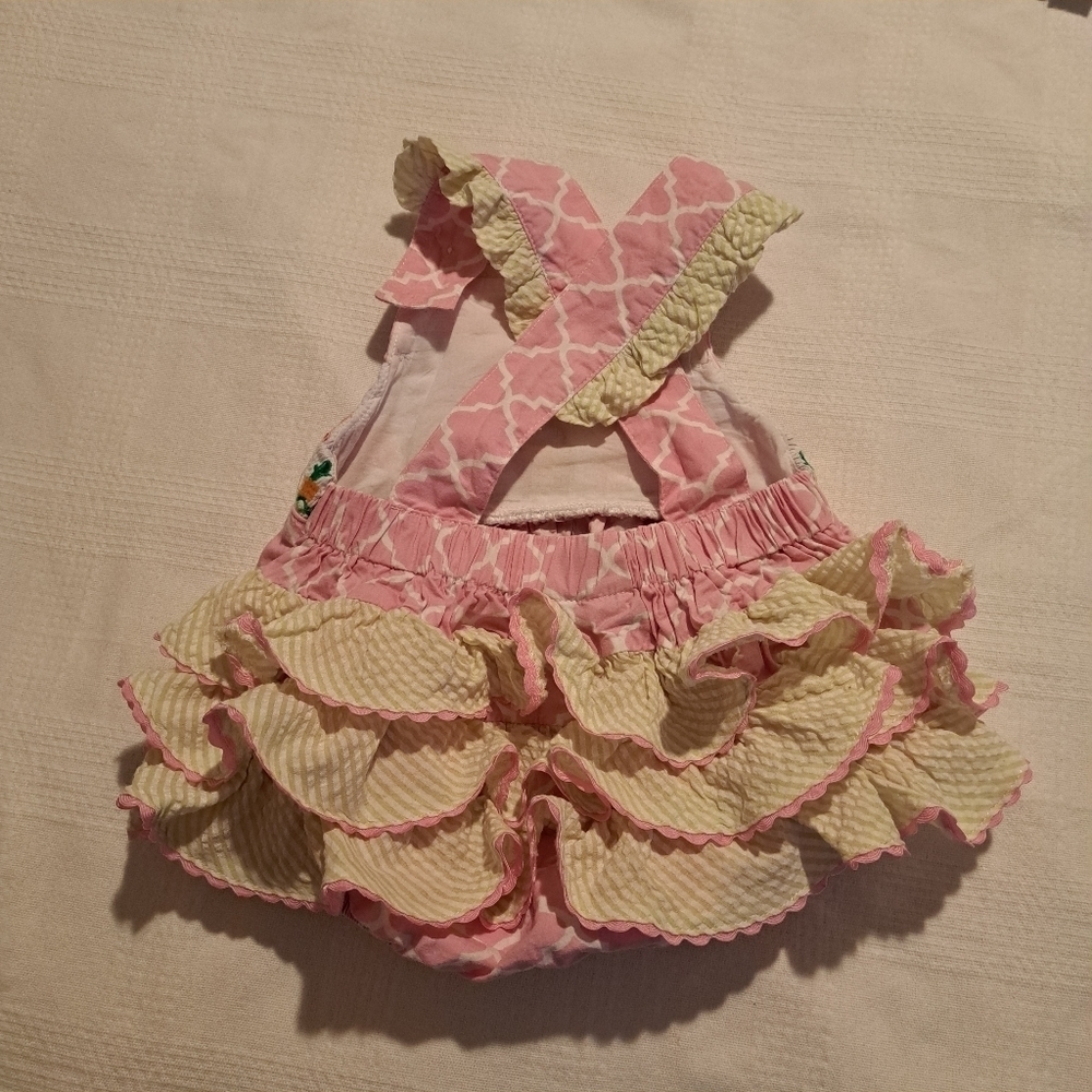 Lil Cactus bunny bubble romper 6-12 months - Picture 3 of 8